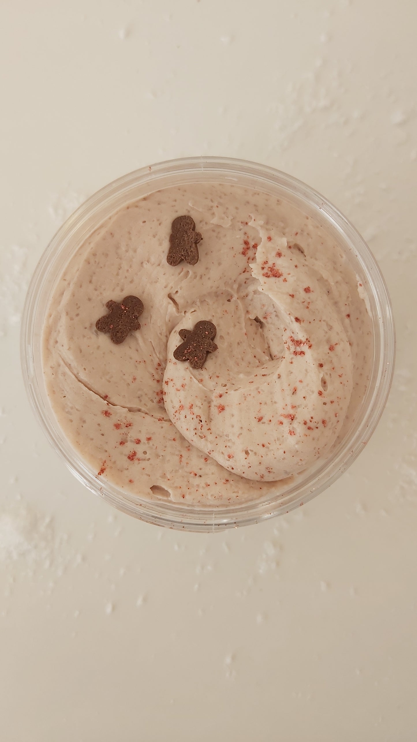 Gingerbread whipped Soap. (  Festive collection)