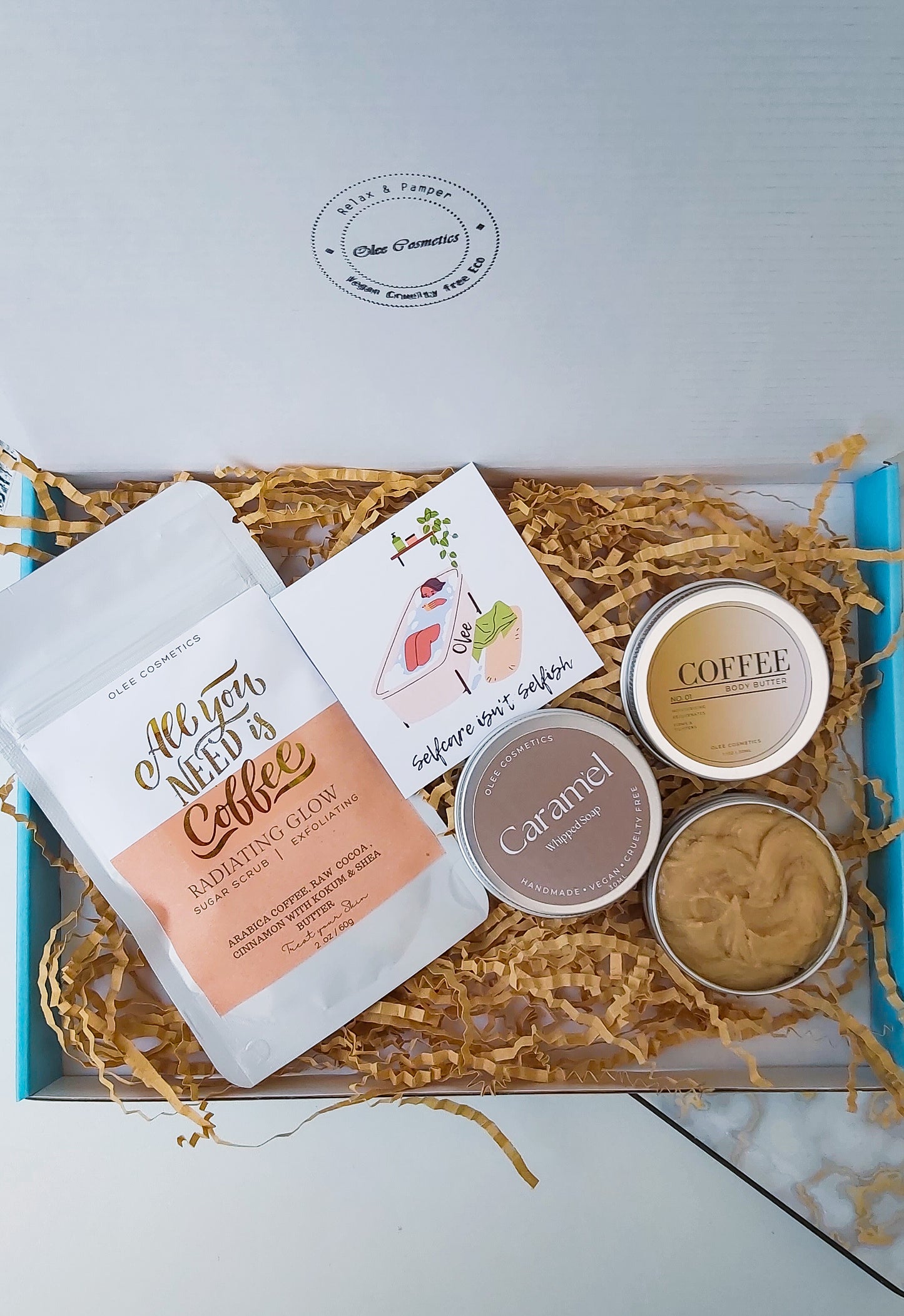 All you need is Coffee- Mini Spa Giftset