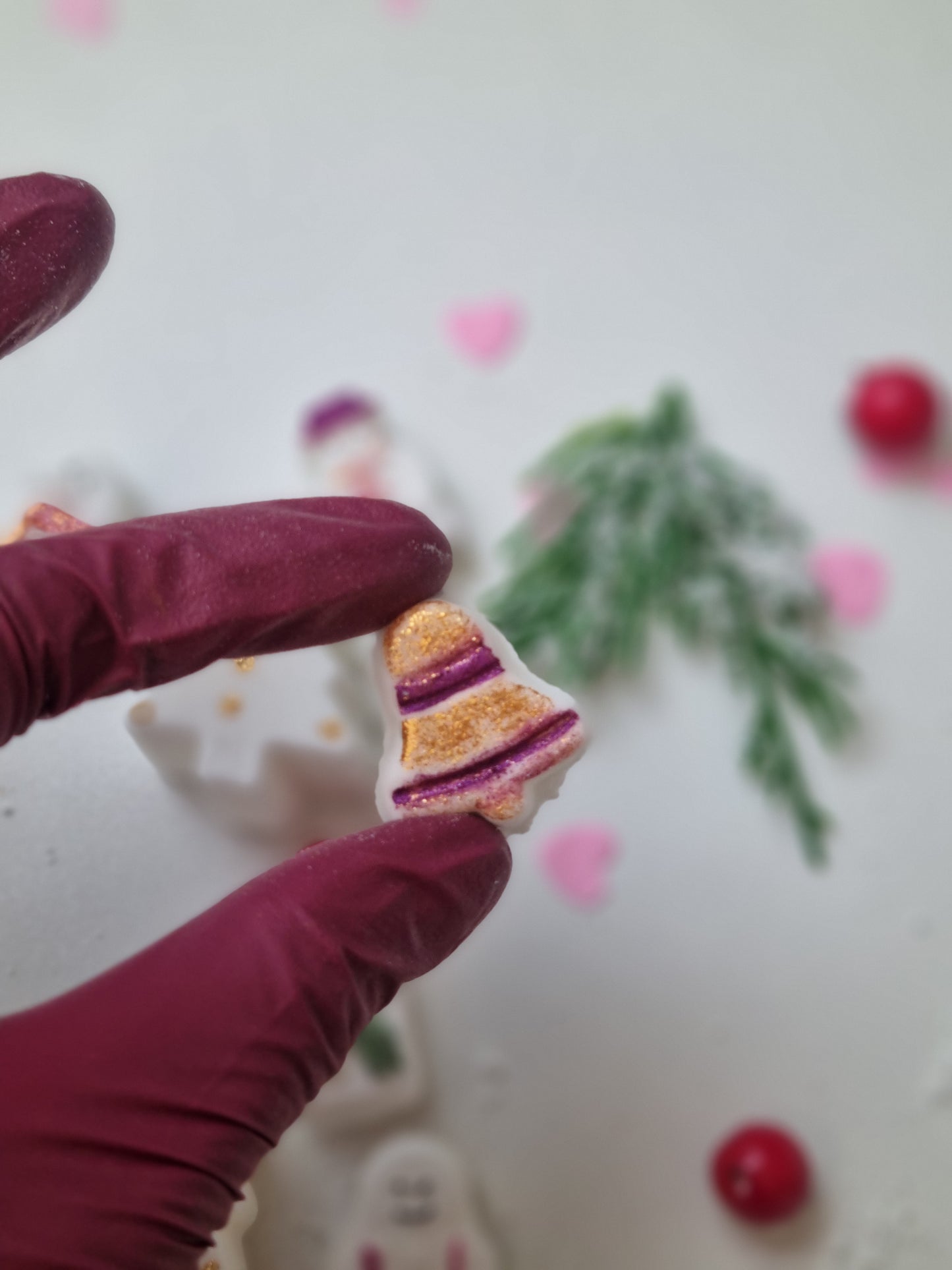 Festive  Mini bath bombs.