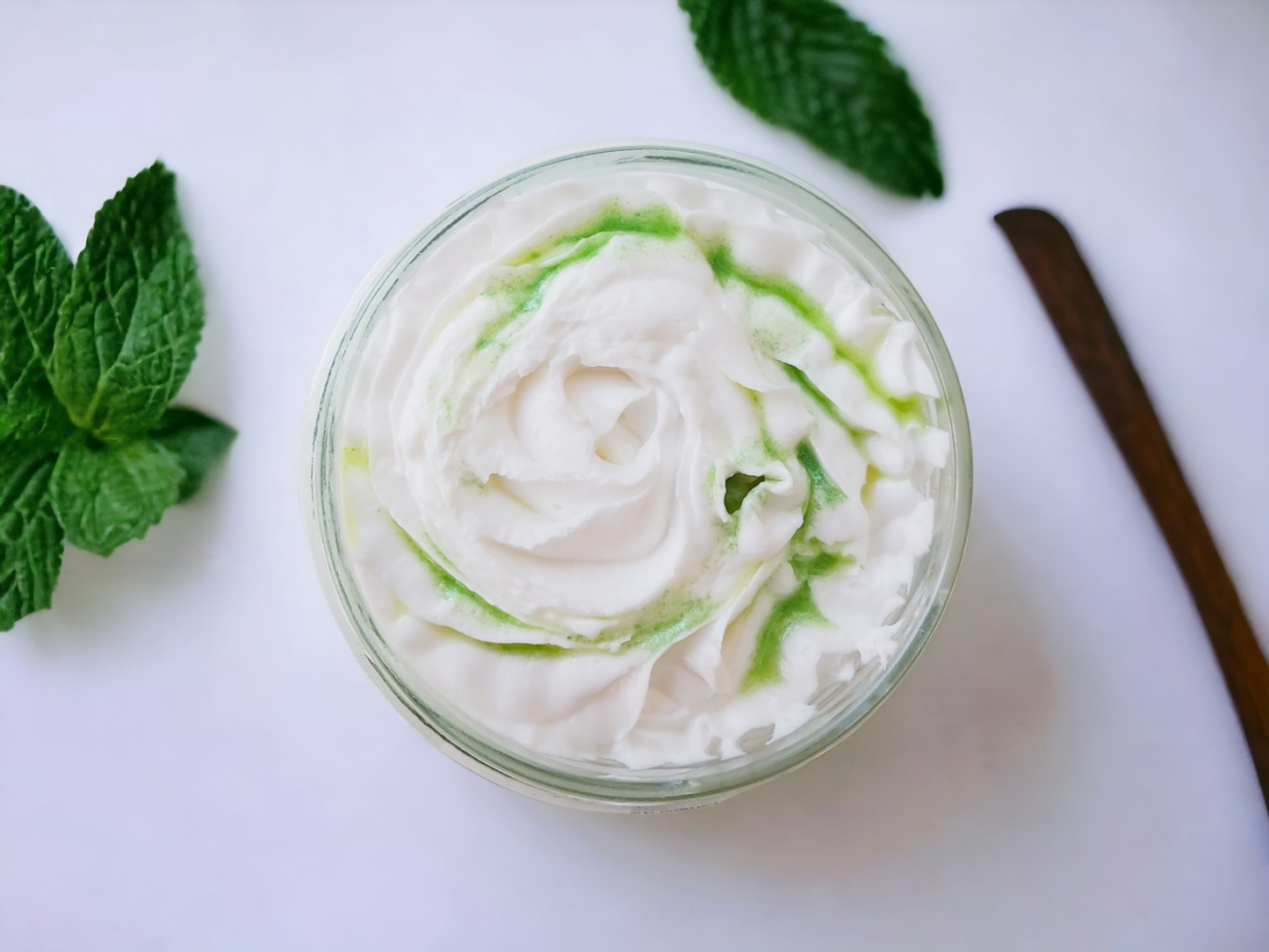 Vanilla Mint Whipped Soap. Autumn collection