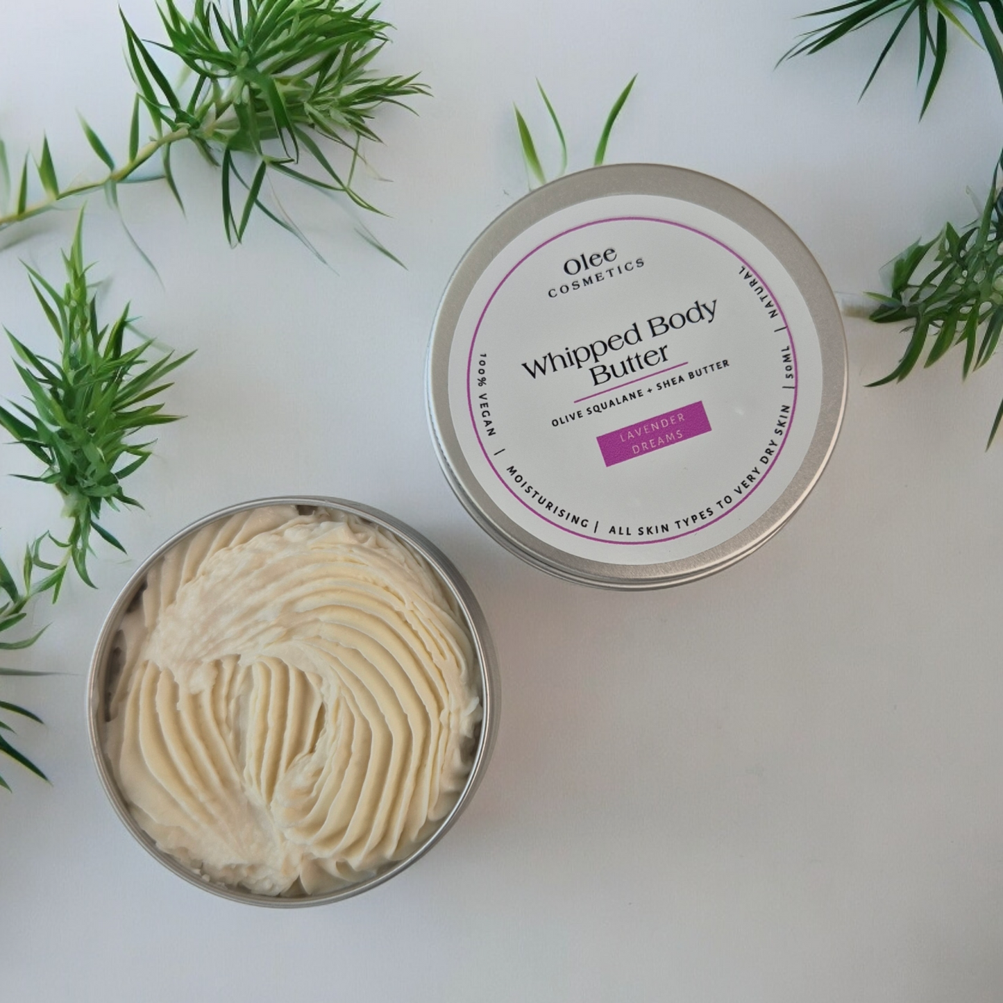 Natural Whipped Body Butter.