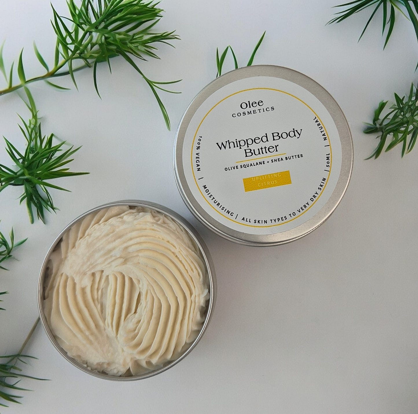 Natural Whipped Body Butter.