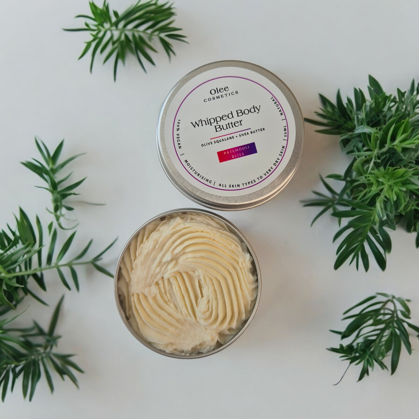 Natural Whipped Body Butter.