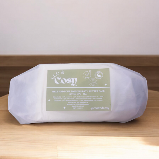 Eco Cosy FOAMING BATH BUTTER (crystal OPC)