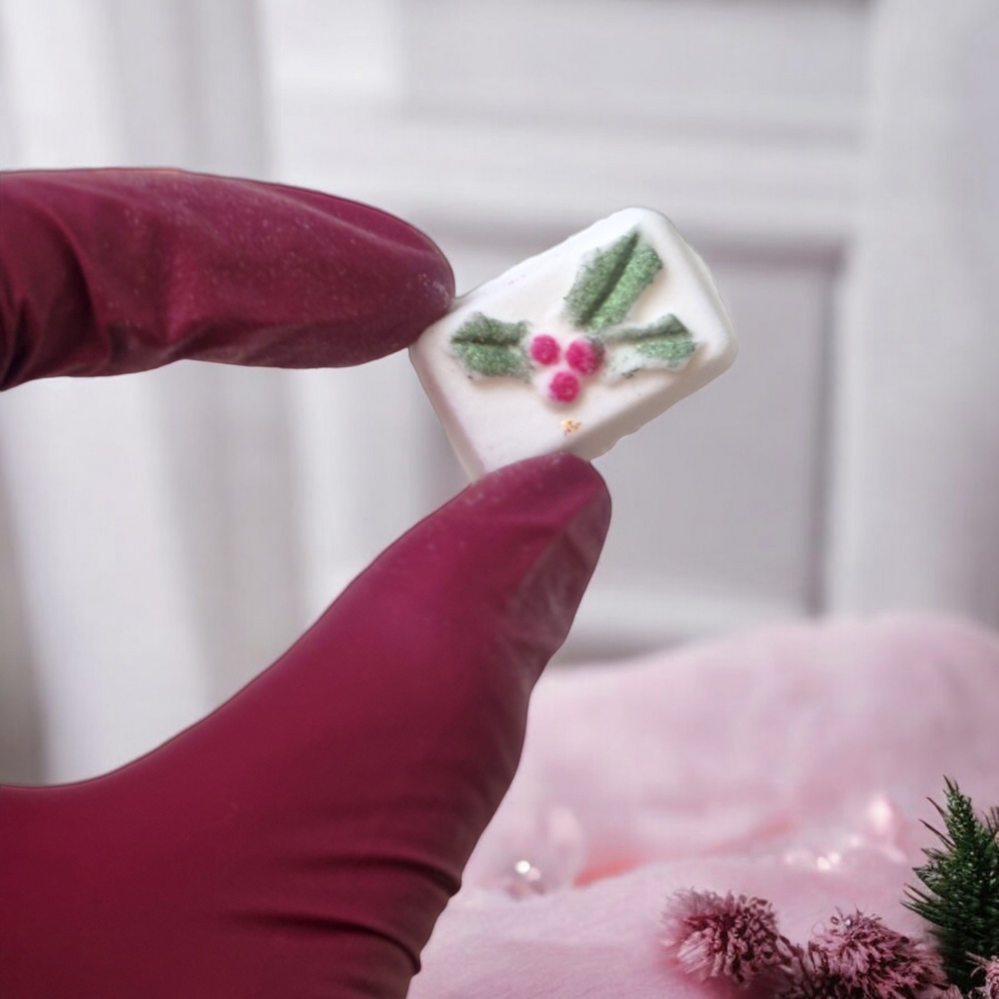 Festive  Mini bath bombs.