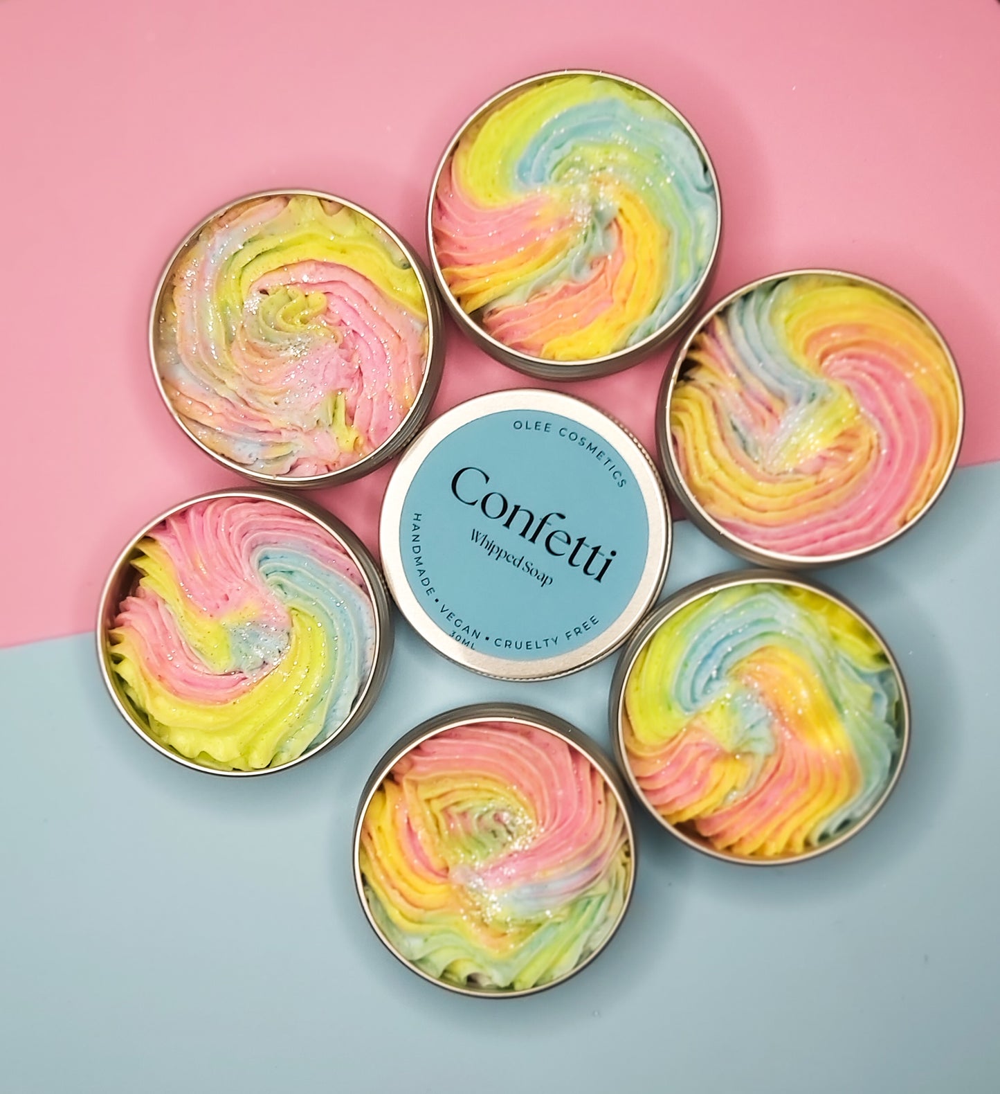 Confetti Whipped Soap