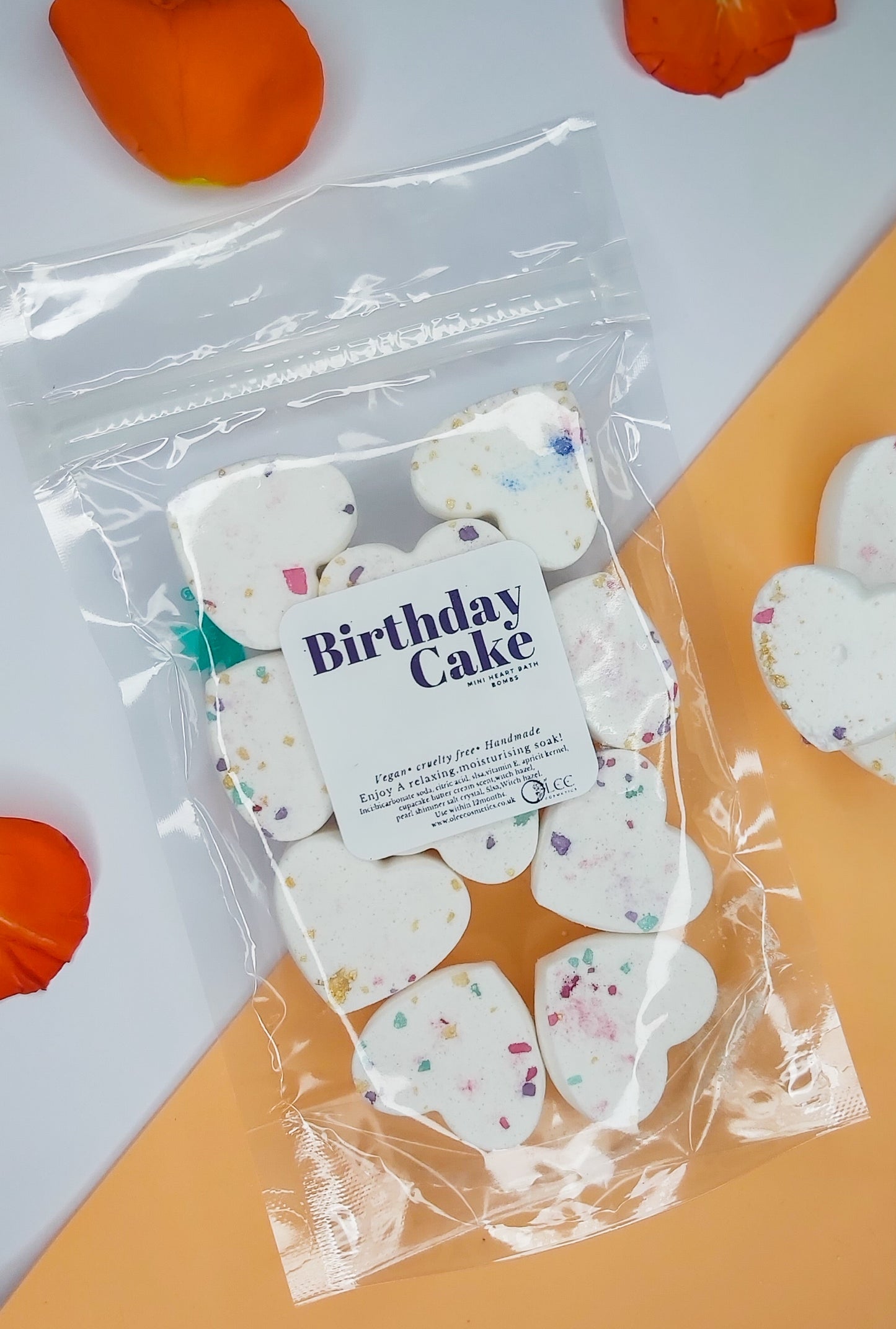 Birthday Cake Mini bath bomb